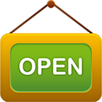 Icon of open shop